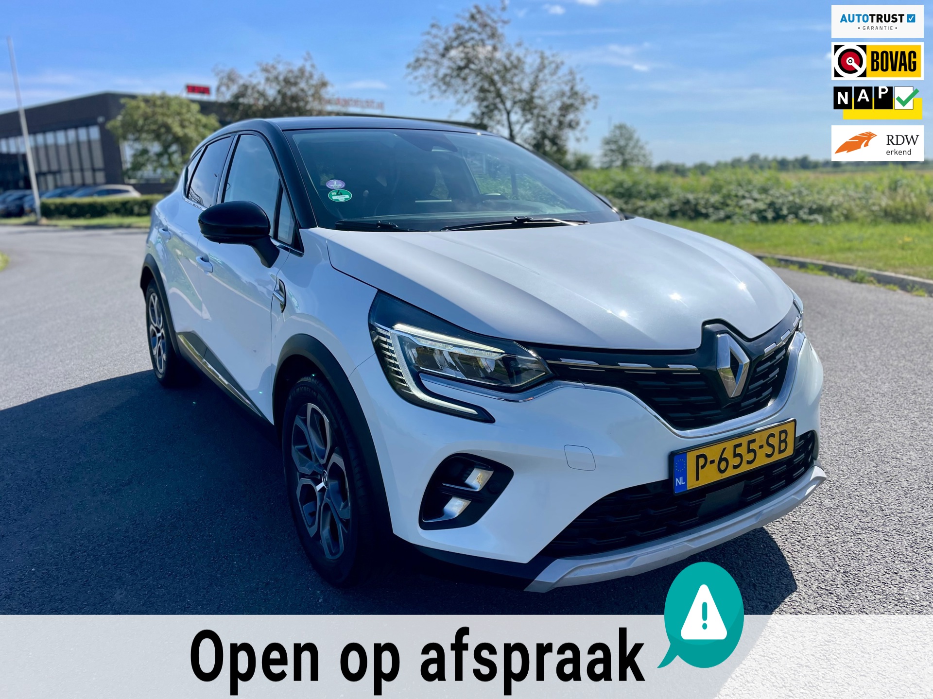 Renault Captur 1.6 E-Tech Plug-in Hybrid 160 Intens, Aut, Trekhaak, Cam, Pdc, Carplay, 1e eig afk, Geen import, Nap, Volledig oh!