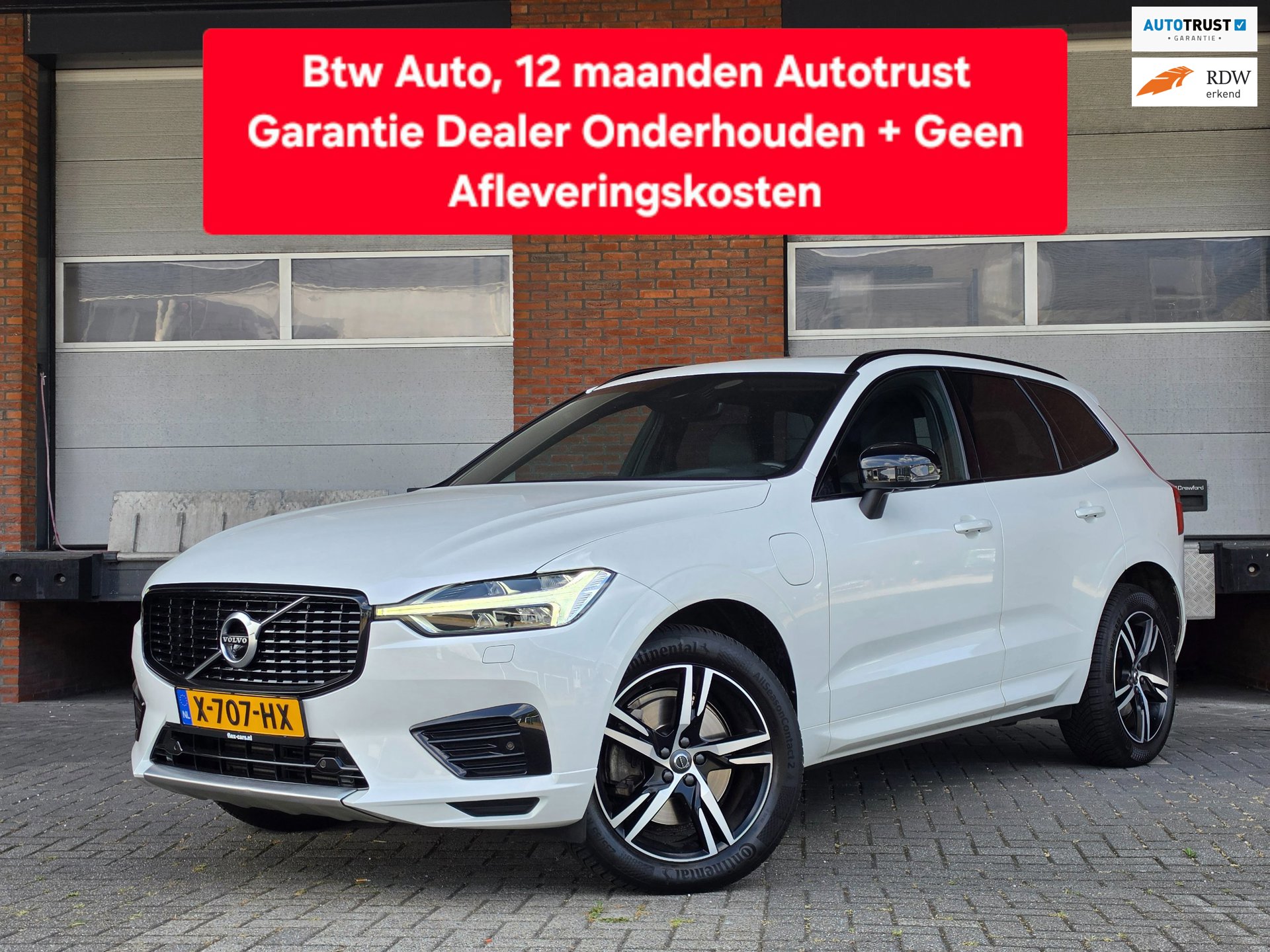 Volvo XC60 2.0 Recharge T6 AWD R-Design|BTW Auto|Eerste Eigenaar|Dealer Onderhouden