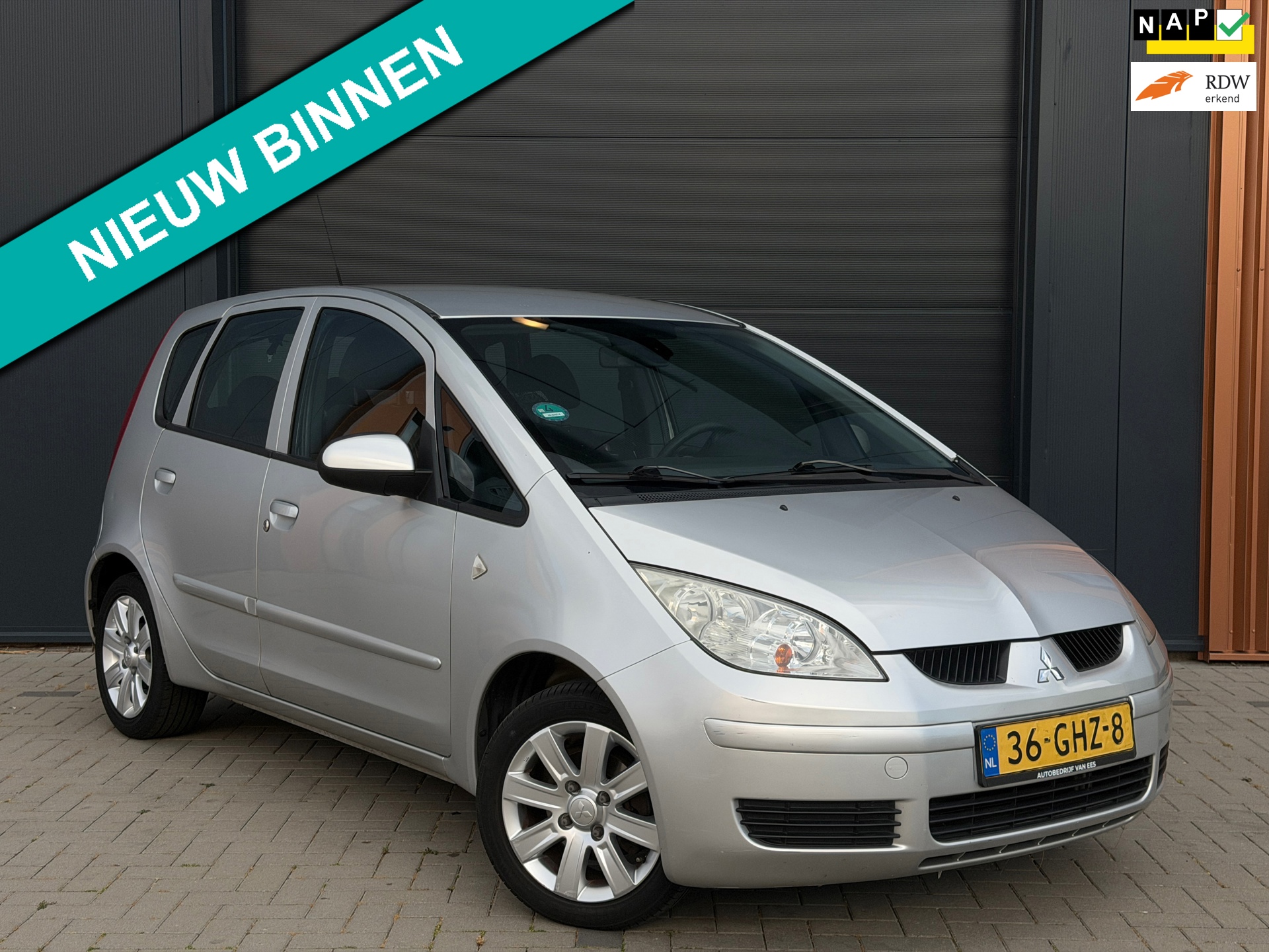 Mitsubishi Colt 1.3 Invite+|Automaat|NL Auto|Nieuwe APK|Climate Control|Parkeersensoren|Nette Auto