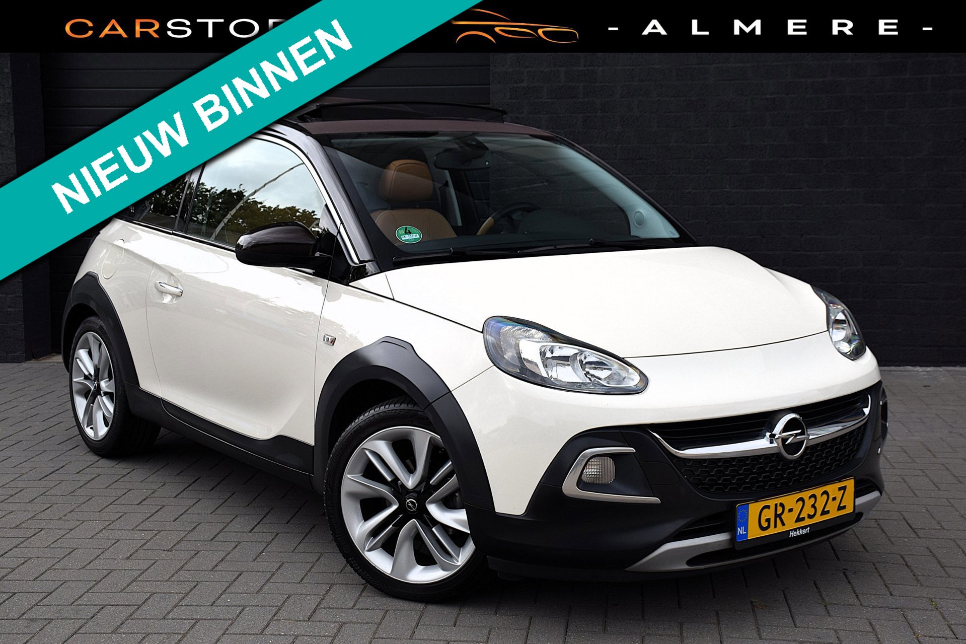 Opel ADAM 1.0 Turbo Rocks*2e eig*Cabrio-top*Dealer oh*NL auto*2015*