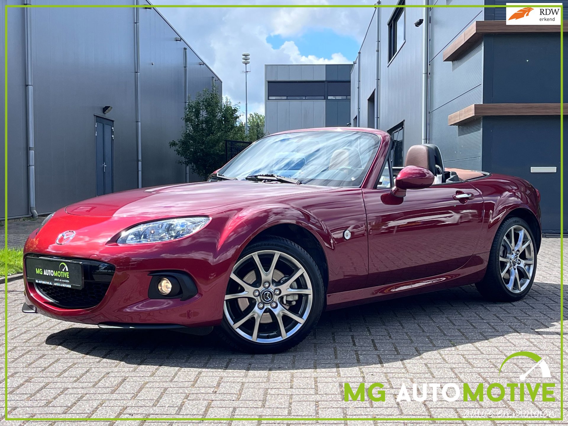 Mazda MX-5 1.8 Kenko | LIMITED EDITION | LEDER | NAVI | 17 INCH | NIEUWSTAAT