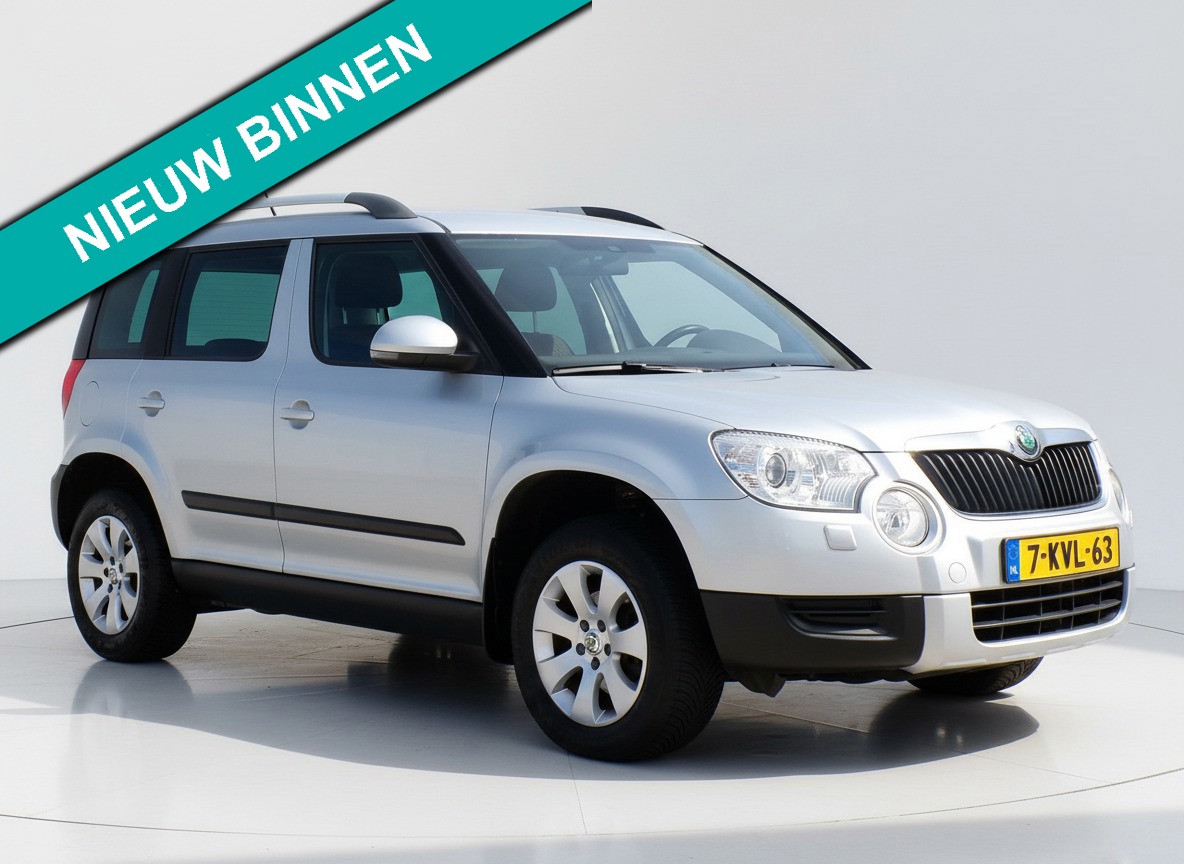Skoda Yeti 1.8 TSI Elegance 4x4 Stoelverw/Clima/Cruise!!