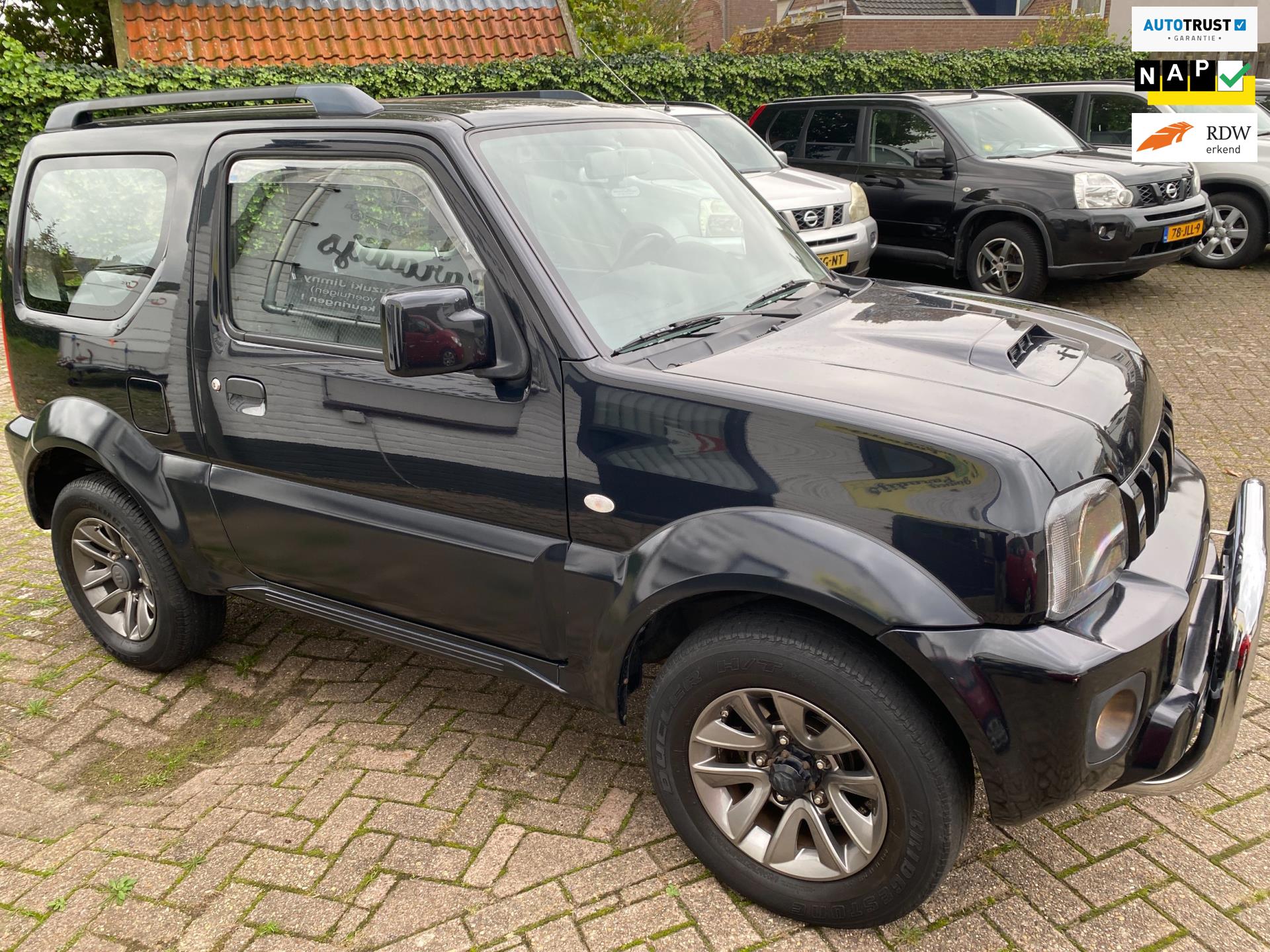 Suzuki Jimny 1.3 Exclusive METAL TOP ,AIRCO, LM WIELEN 4X4, LET OP NU SPECIALE AANBIEDING MOOIE AUTO, PUSH-BAR