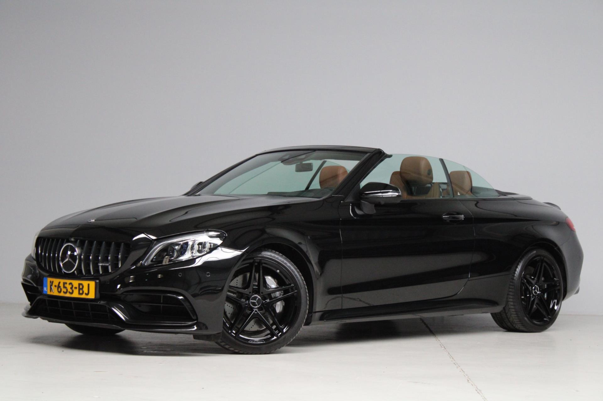 Mercedes-Benz C-klasse Cabrio 63 AMG | AMG Drivers Package | Designo | head-up | stoelkoeling | airscarf | burmester | 360 camera