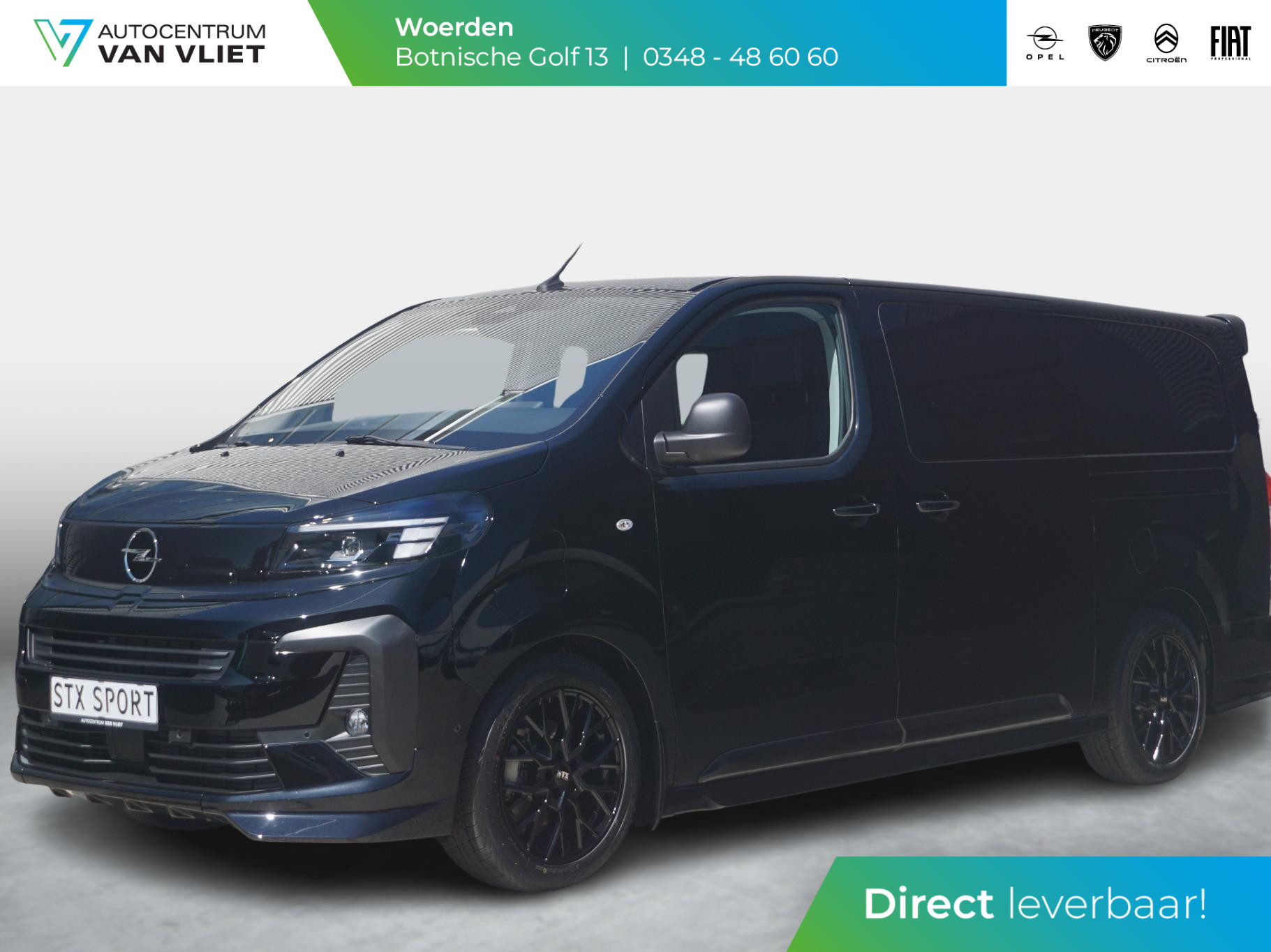 Opel Vivaro-e Dubbele Cabine 75kWh