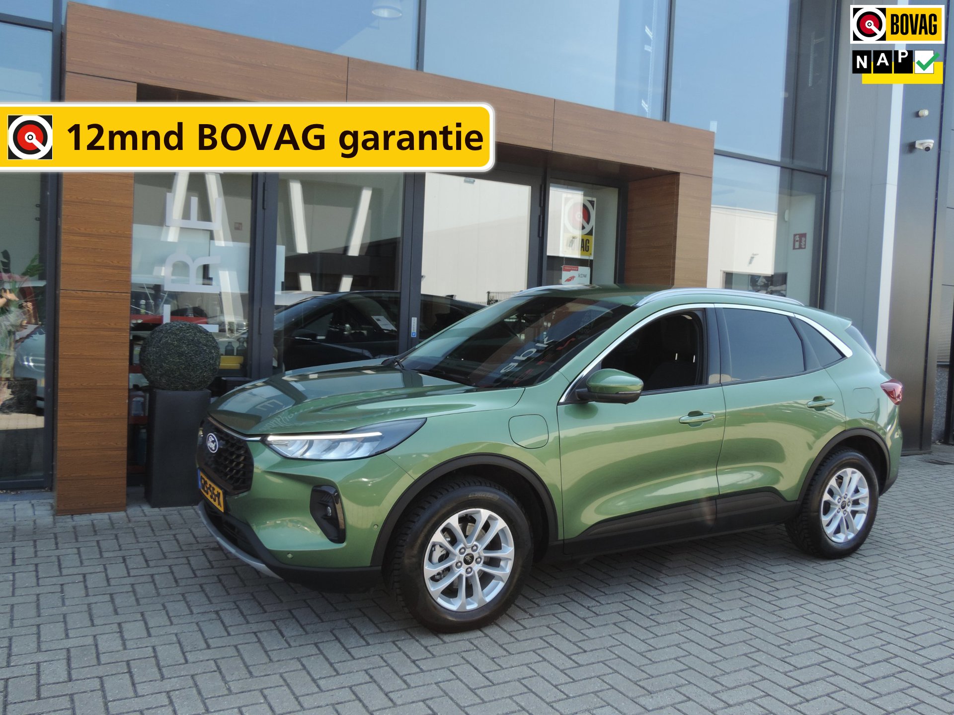 Ford KUGA 2.5 PHEV Titanium 242PK 24.000km | 1e Eig | LED kopl | Dodehoek | Camera | Adapt.cruise | CarPlay | Keyless | PDC v+a