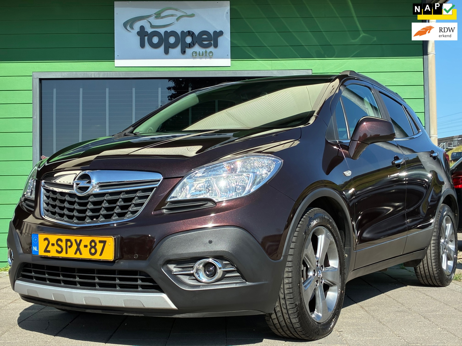Opel Mokka 1.4 T Cosmo|2e Eigenaar|Automaat|Navigatie|Camera|CruiseControl|Climatronic|Trekhaak