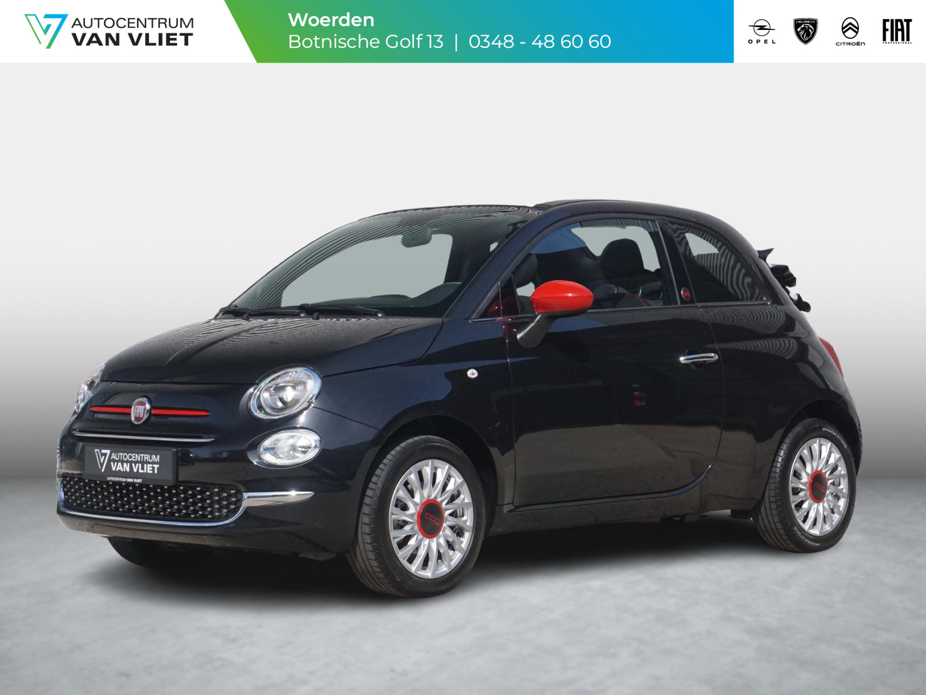 Fiat 500C 1.0 Hybrid RED