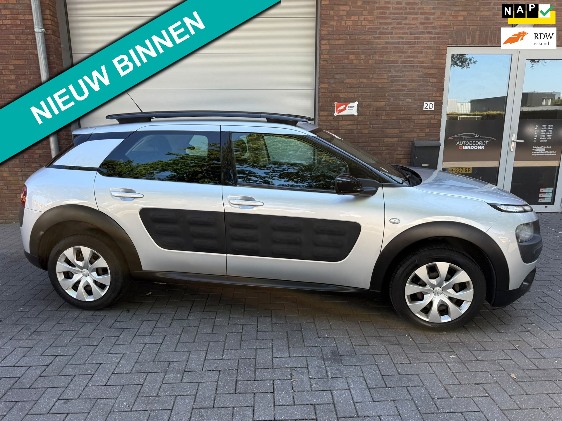 Citroën C4 Cactus 1.2 PureTech Feel|AIRCO|NIEUWE APK|LEUKE AUTO