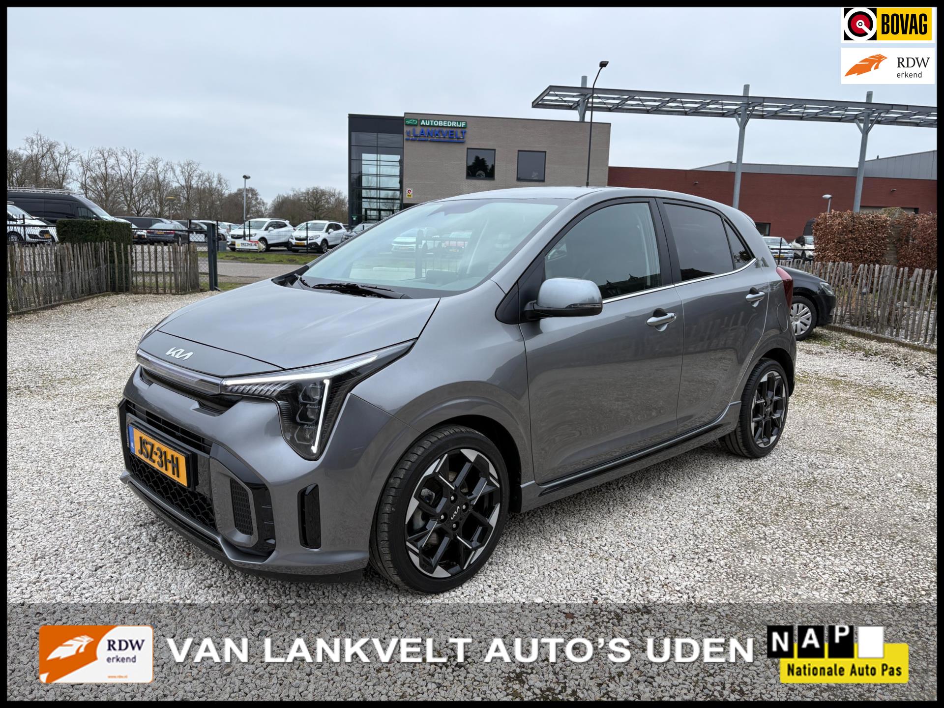 Kia Picanto 1.2 MPI 80pk GT-Line Automaat Apple Carplay, LED, Leder, Stoelverw.