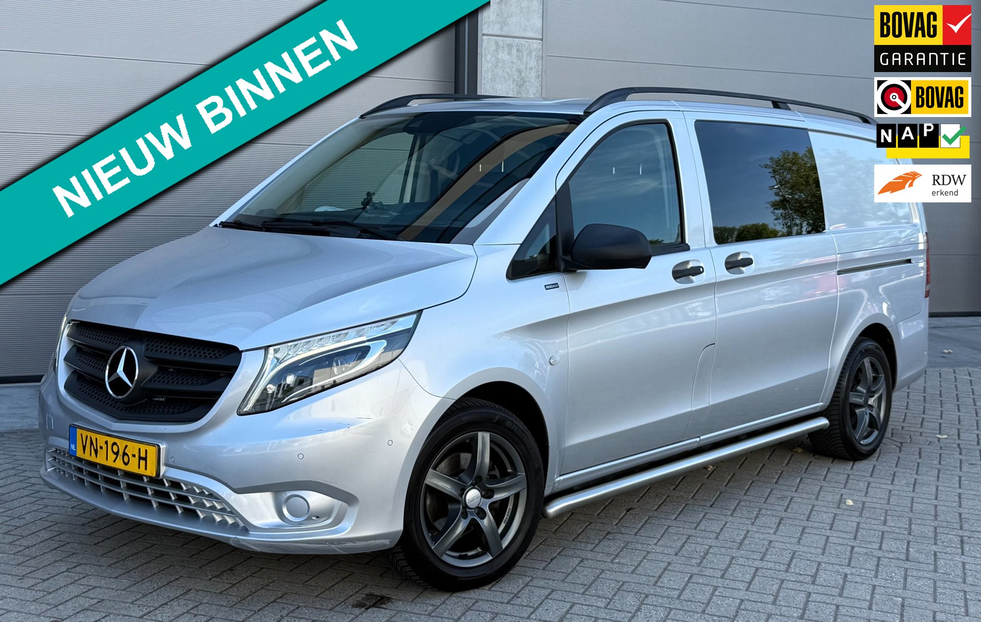 Mercedes-Benz Vito 114 CDI Lang DC 2015 Grijs 5P. NAP|APK
