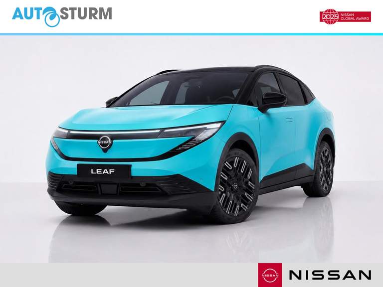 Nissan Leaf Evolve 75 kWh Nu in de showroom, Verkrijgbaar v/a € 33.990!