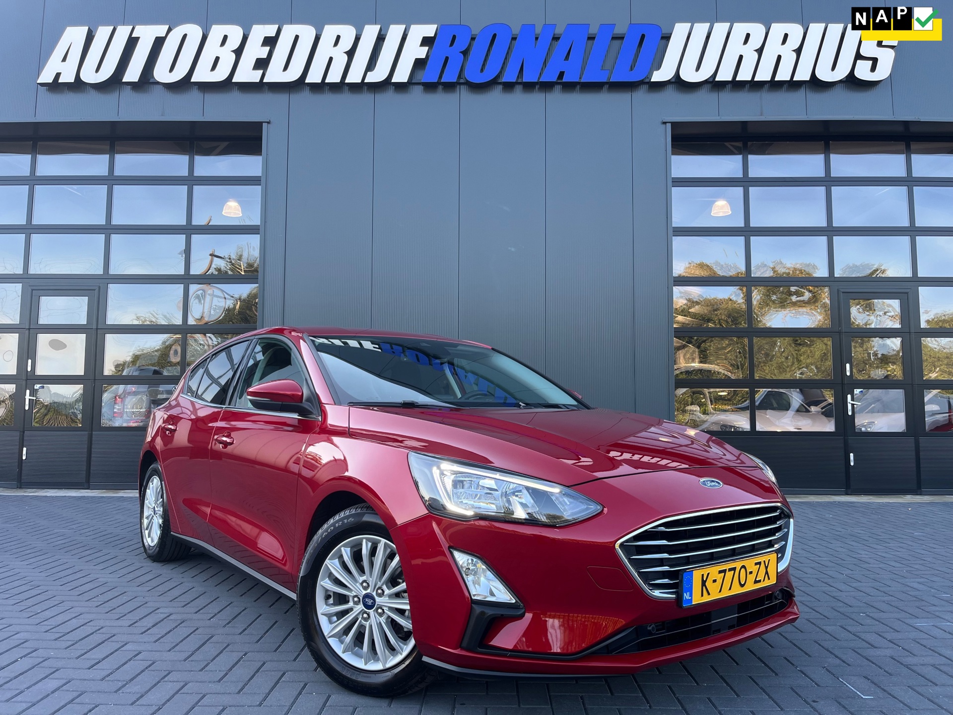 Ford Focus 1.0 EcoBoost Hybrid Titanium X Business NL.Auto/Camera/Carplay/Cruise-control/Elc.Pakket/1Ste Eigenaar