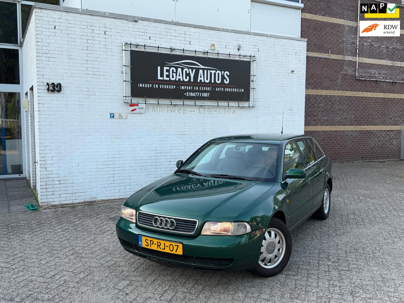 Audi A4 Avant 1.8 5V Advance - UNIEK - RIJDT & SCHAKELT GOED - 1ST EIGENAAR!