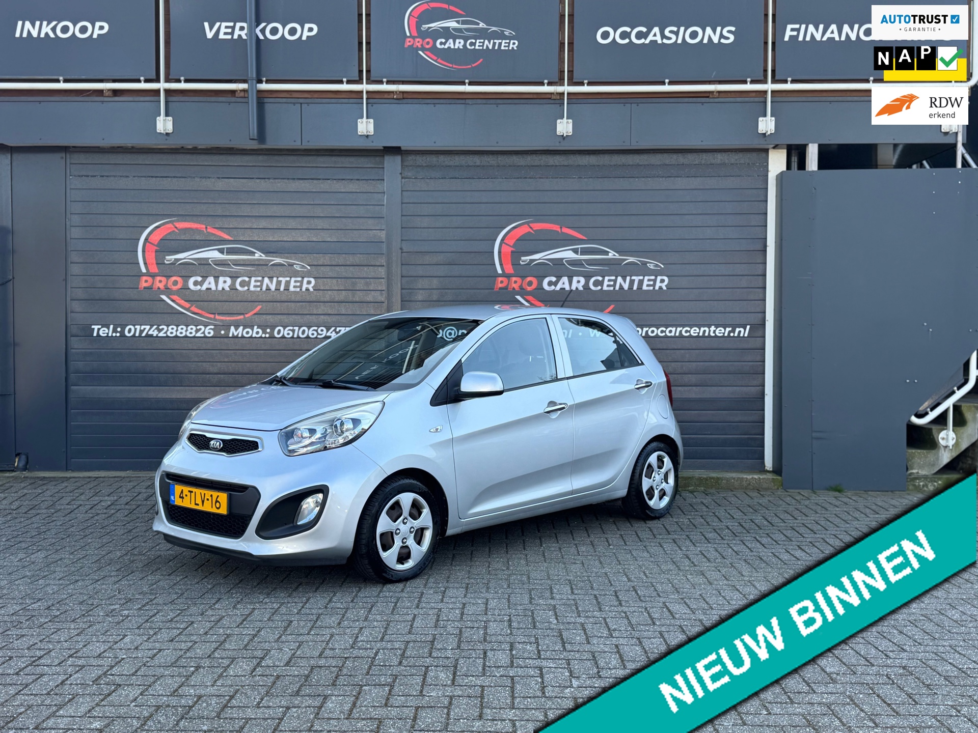 Kia Picanto 1.0 CVVT BusinessLine AIRCO|EL.RAMEN|NAP|APK