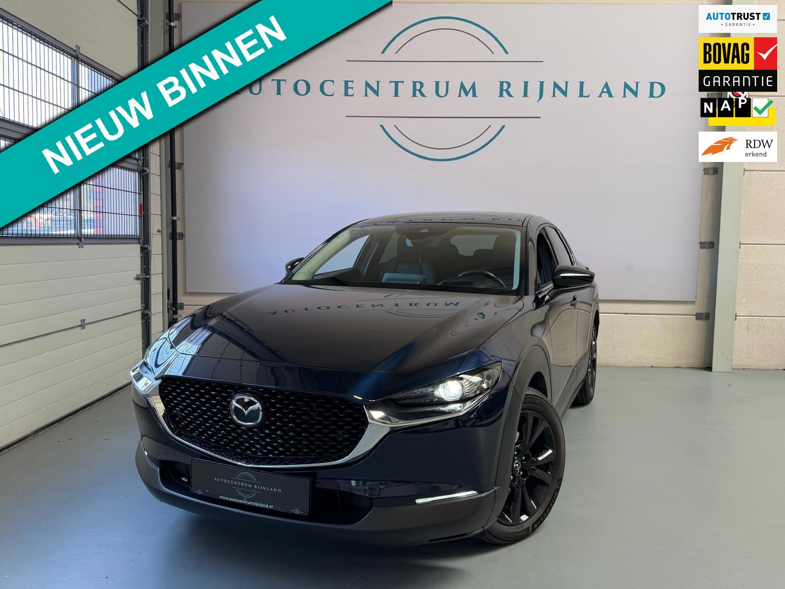 Mazda CX-30 2.0 e-SkyActiv-X M Hybrid Sportive 1 jaar Bovag Garantie, head-upp display, stoelverwaming, Navi, Carplay