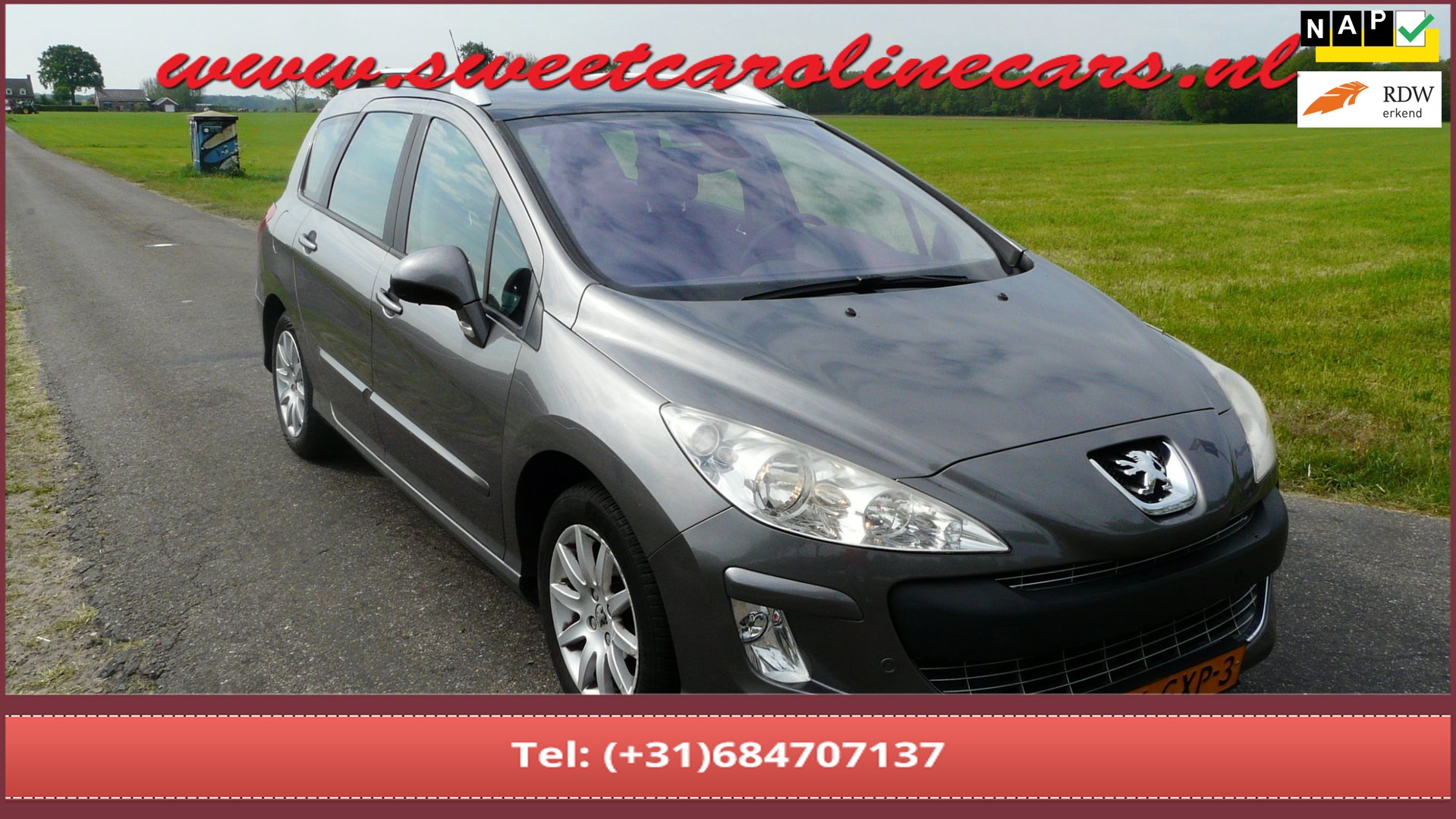 Peugeot 308 SW 1.6 VTi XS,Panorama,Elec.pakket,Cruise,Lmv's,Trekhaak