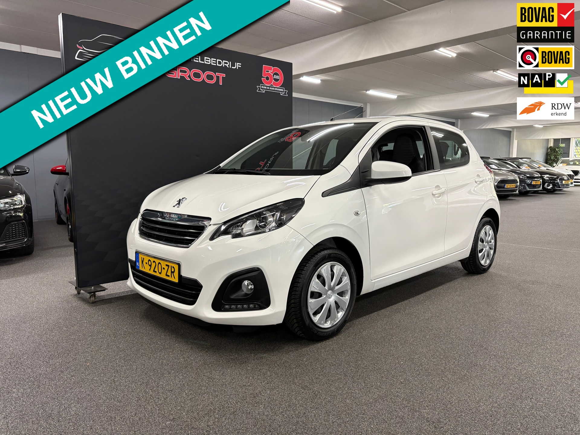Peugeot 108 1.0 e-VTi Active/ NL auto/ Eerste eigenaar/ 5 deurs/ Display