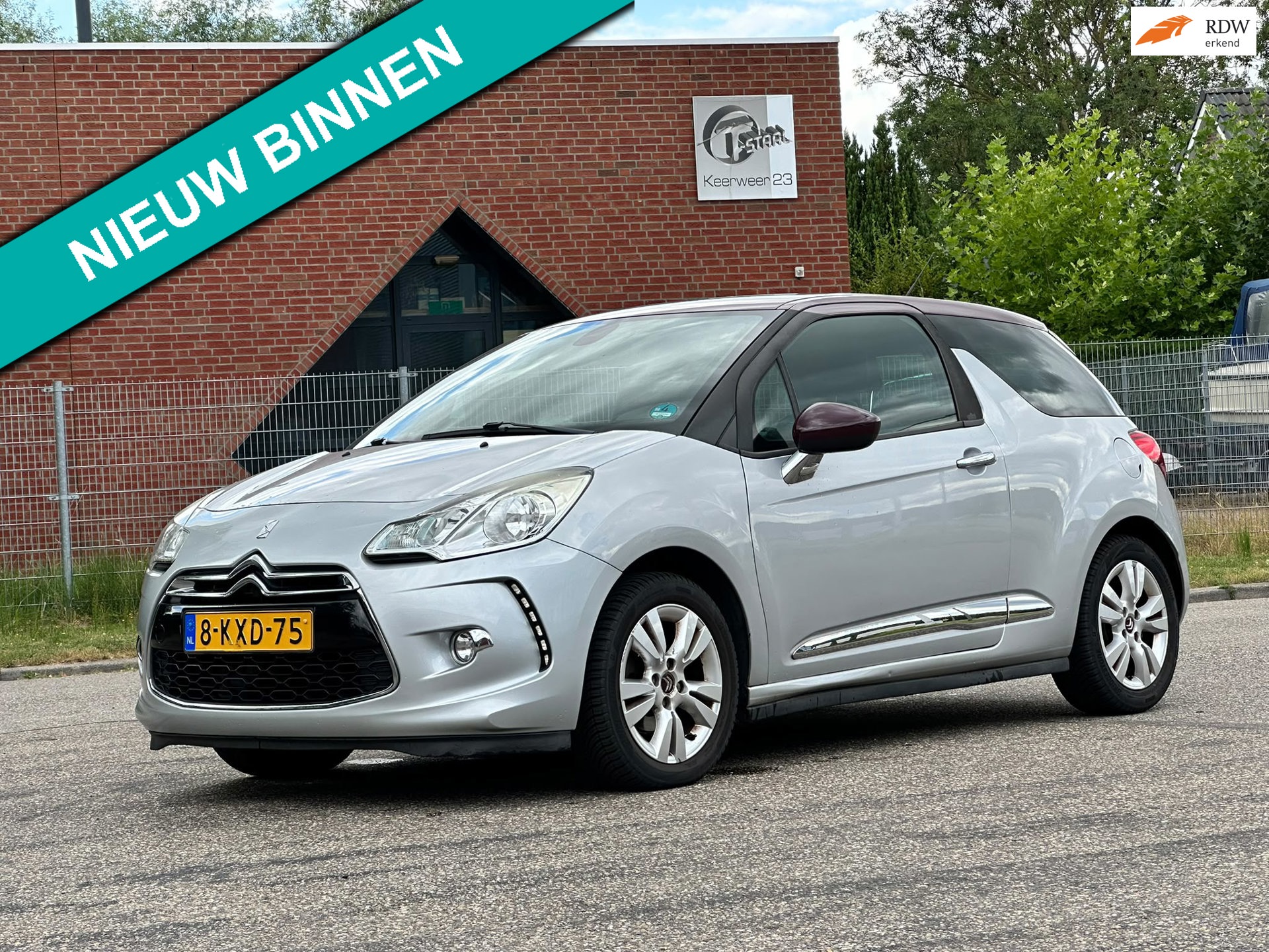 Citroën DS3 1.6 VTi So Chic Automaat*Cruise*Clima*Parkeersensoren*LM velgen*