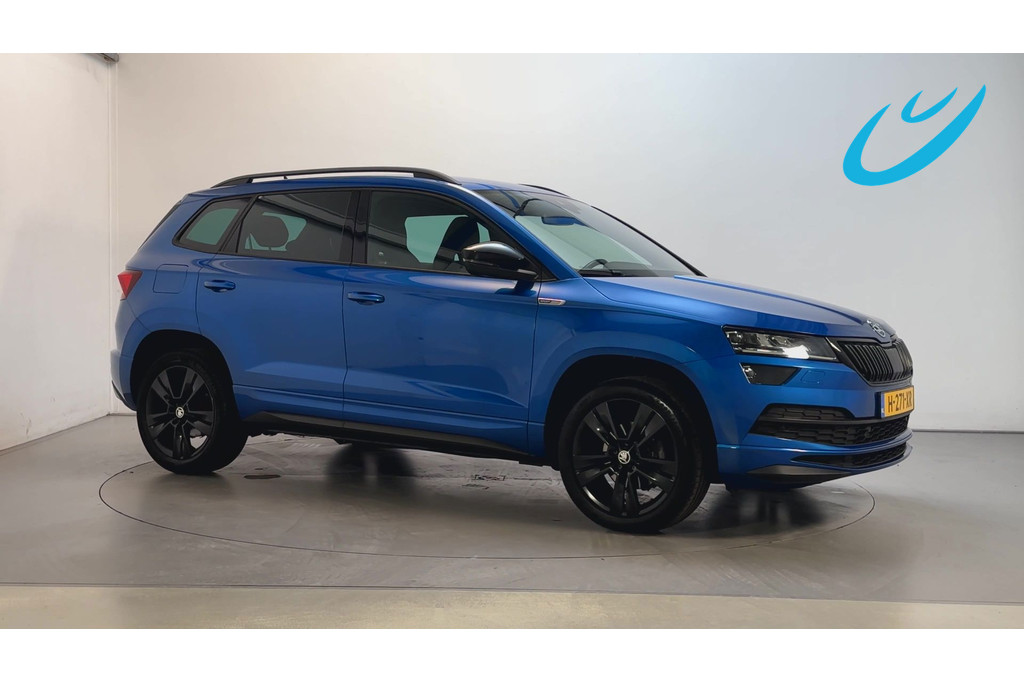 Škoda Karoq 1.5 TSI 150pk ACT Sportline Business Camera Trekhaak Sfeerverlichting Stoelverwarming Adaptive Cruise LED