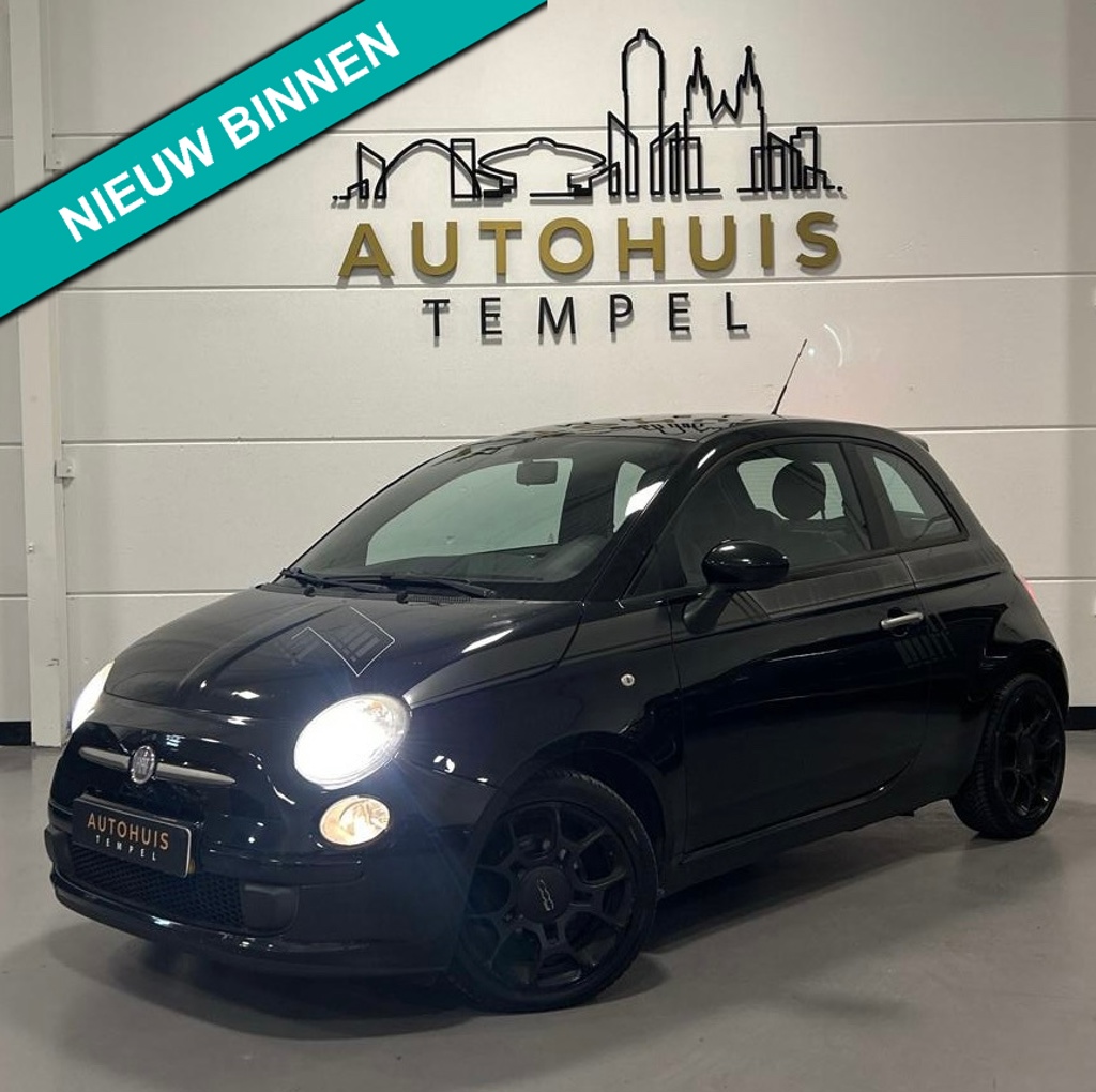 Fiat 500 0.9 TwinAir Lounge Airco Start/Stop Bluetooth Leder/Stof 16 inch